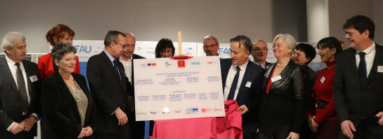 Inauguration des b�timents Hydropolis La Valette